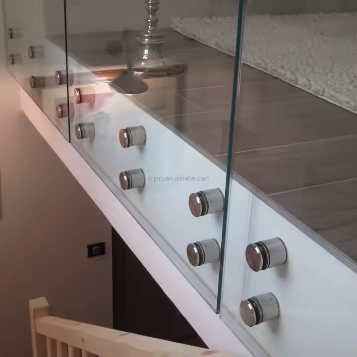 Glass railling standoff pin